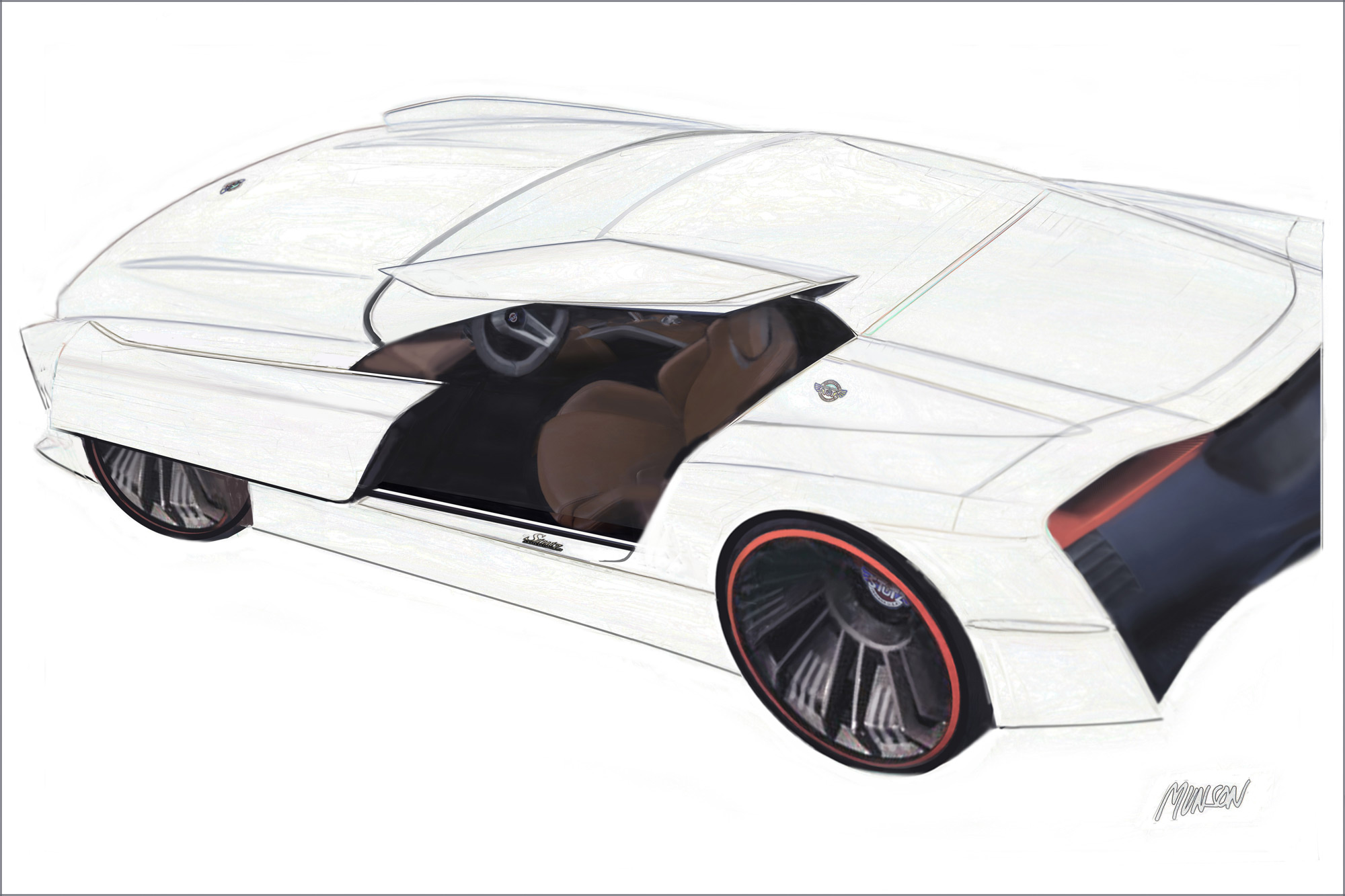 Cadillac coupe exterior concept